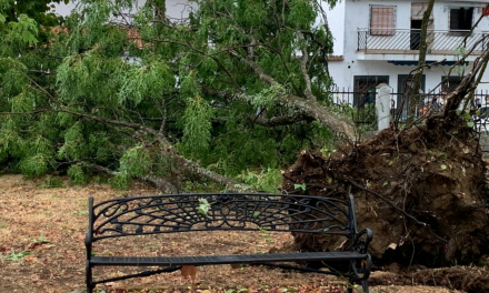 El 112 pide a los ayuntamientos que estén en alerta por fuertes lluvias en el norte de Cáceres