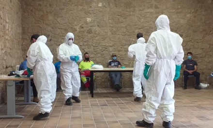 Un centenar de personas trabaja en tareas de desinfección y limpieza en la provincia de Cáceres
