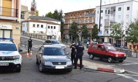 Policía Local realiza controles de velocidad en Coria