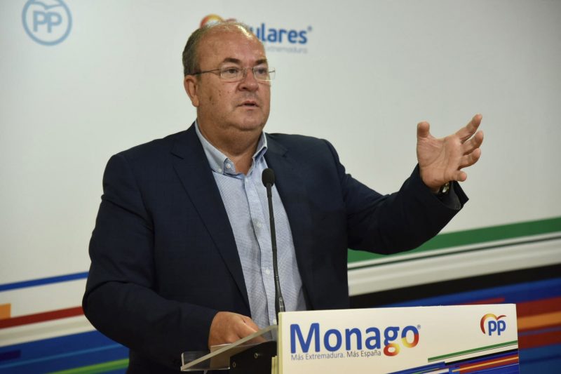 Monago asegura que «no hay ni un euro» para  conectar por AVE Extremadura y Madrid
