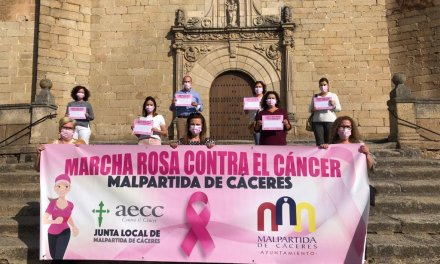 La VI Marcha Rosa contra el Cáncer en Malpartida de Cáceres será virtual