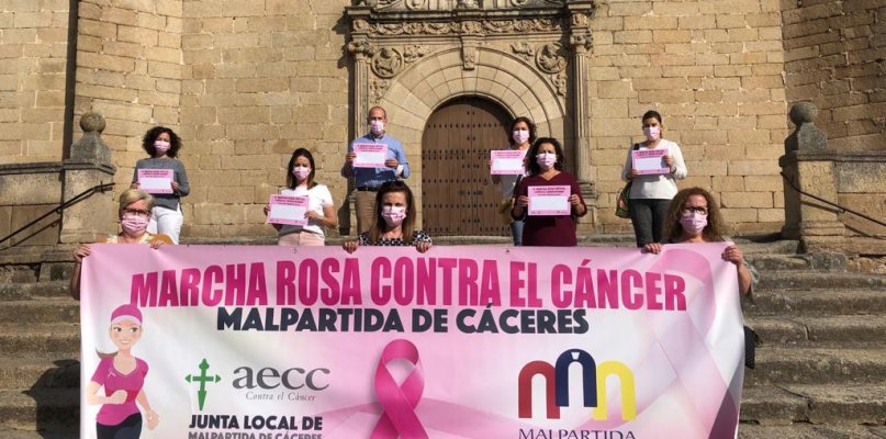 La VI Marcha Rosa contra el Cáncer en Malpartida de Cáceres será virtual