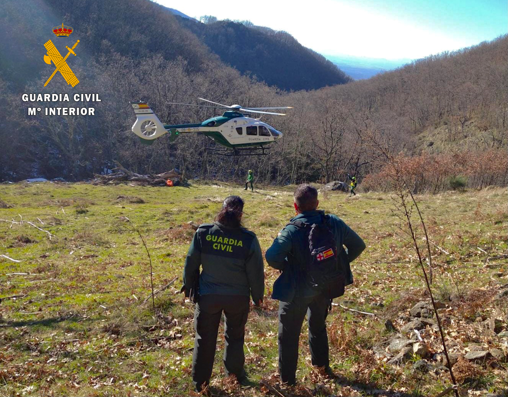 La Guardia Civil rescata a varias personas en distintos puntos de Castilla y León y Extremadura