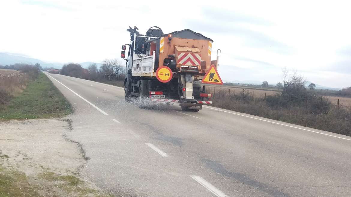 La Diputación de Badajoz intensifica el control de las carreteras ante la borrasca «Filomena»