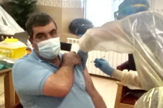 Arranca la campaña de vacunación contra la Covid en las residencias de Olivenza