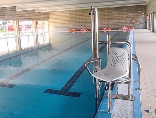 César Herrero anuncia la inminente apertura de la piscina climatizada de Moraleja