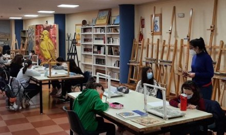La biblioteca de Mérida organiza talleres de pintura e ilustración para niños