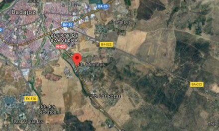 Seis personas resultan heridas en un accidente múltiple registrado en Badajoz