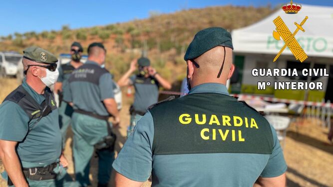 La Guardia Civil detiene a un peligroso delincuente en una finca de Zarza Capilla