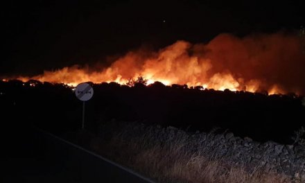 El incendio declarado en la jornada del sábado en Sierra de Gata afecta a 85 hectáreas
