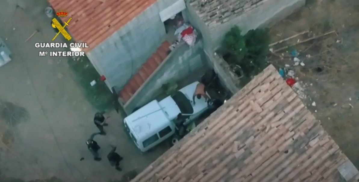 VÍDEO: Cae un grupo criminal especializado en cometer robos en fincas de Cáceres y Salamanca