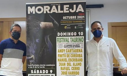 Andy Cartagena y Finito de Córdoba estarán en el festival taurino de Moraleja