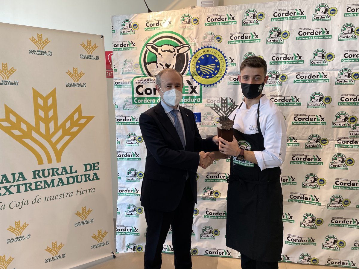 Un tatín de cordero elaborado por el chef Emilio José Nogales gana el Premio Espiga Corderex