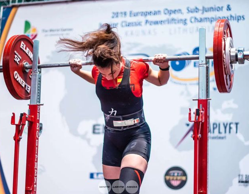La cauriense Esther Gutiérrez logra cuatro medallas en la Copa de España de Powerlifting