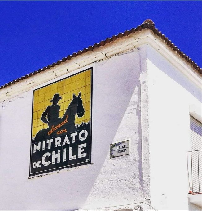 Objetivo: Salvar los carteles de Nitrato de Chile que aún quedan en Extremadura