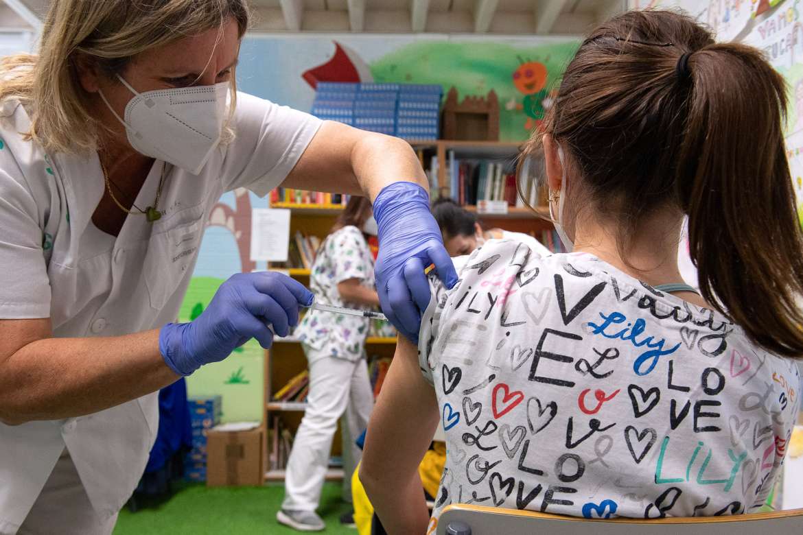 El Servicio Extremeño de Salud ha vacunado hasta la fecha a 19.516 niños de entre 9 y 11 años