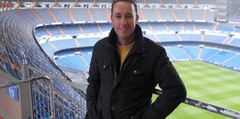 Un maquetista del Real Madrid reconstruye a escala el antiguo estadio Vicente Calderón