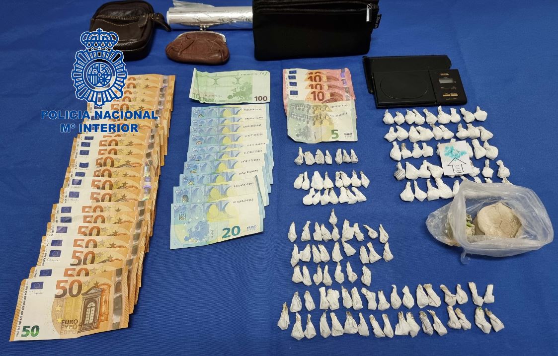 Desarticulado un punto de venta de drogas en la zona de la «Luneta» de Badajoz