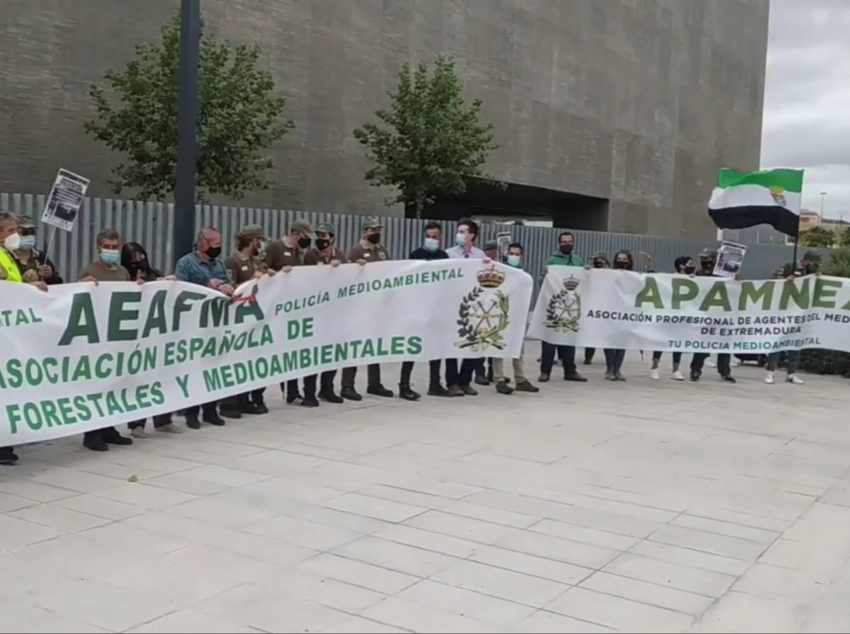 VÍDEO: Los agentes forestales harán huelga si no se reconocen sus funciones