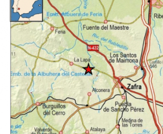 DESTACADO: Nuevo movimiento sísmico en Extremadura, esta vez cerca de Zafra