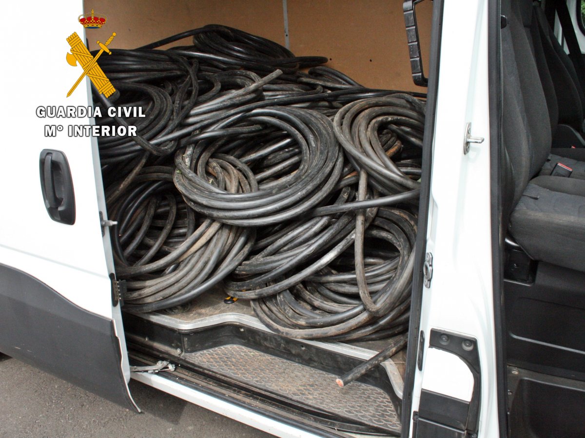 Cuatro detenidos por el robo de más de 2.700 kilos de cable de cobre en la cooperativa “San Marcos” de Almendralejo