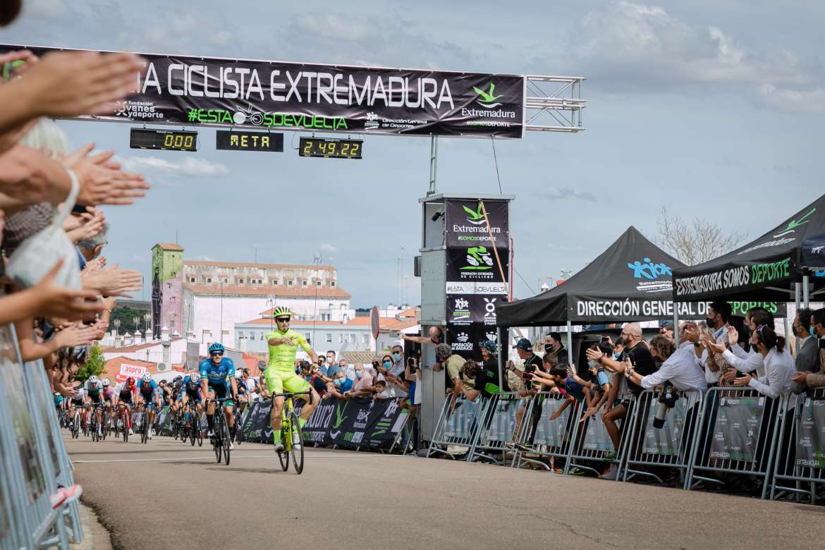 Cáceres acogerá el final de la segunda etapa de la Vuelta Ciclista a Extremadura femeninami