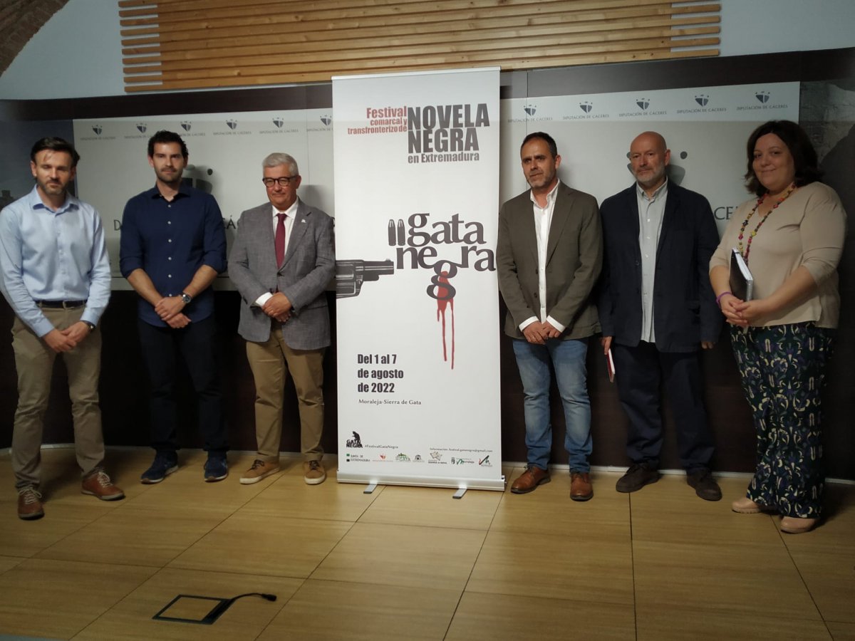 El Festival Gata Negra acogerá en Moraleja a más de 30 autores de renombre de novela negra y criminal