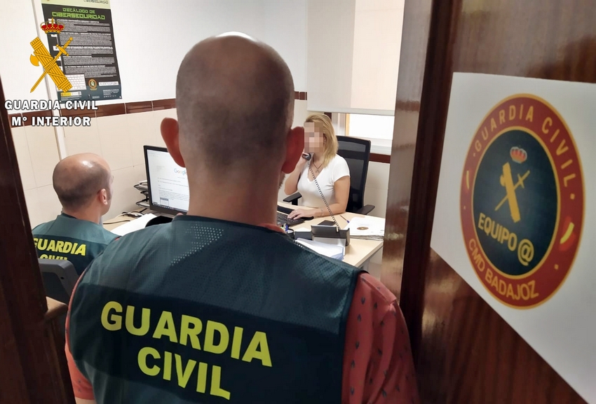 Detenidos cuatro ciberdelincuentes por estafar 12.500 euros a varios ciudadanos extremeños