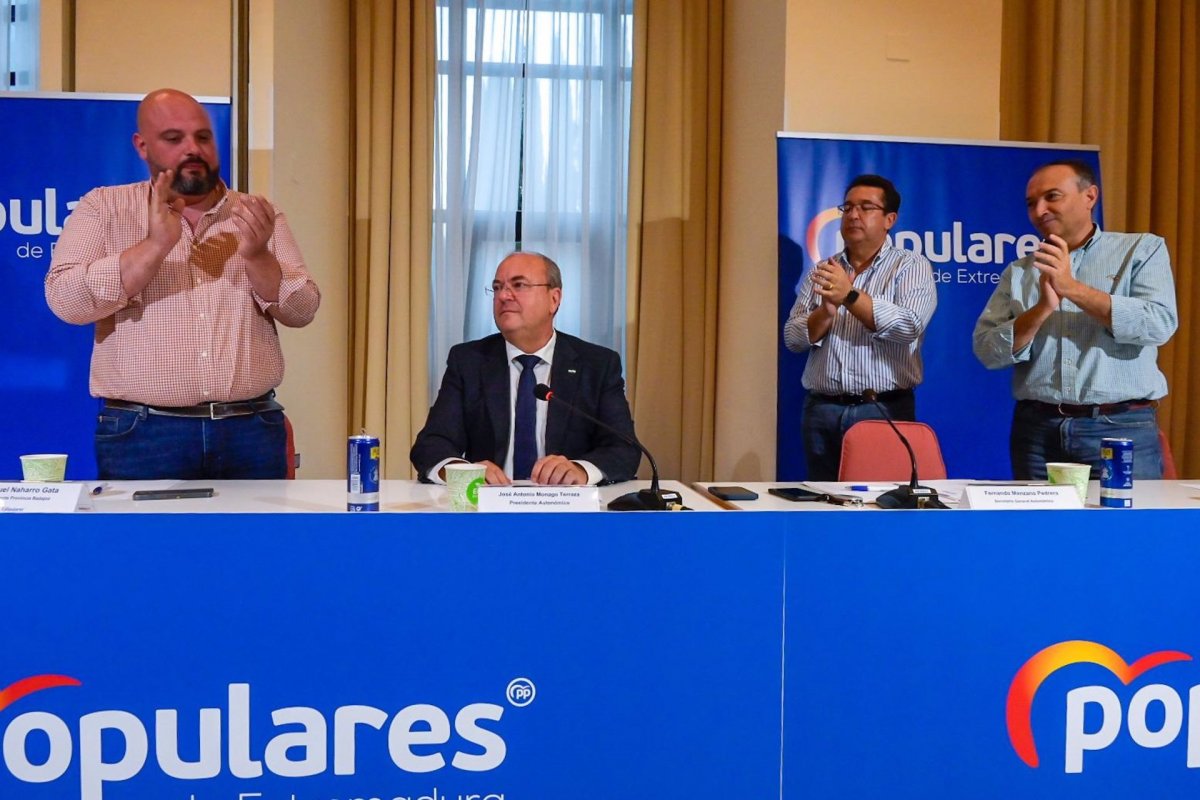 Monago abandona la presidencia del Partido Popular  tras 14 años «maravillosos»
