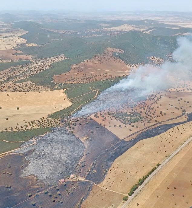 Extremadura registra en 7 días 18 incendios forestales que calcinan 43 hectáreas