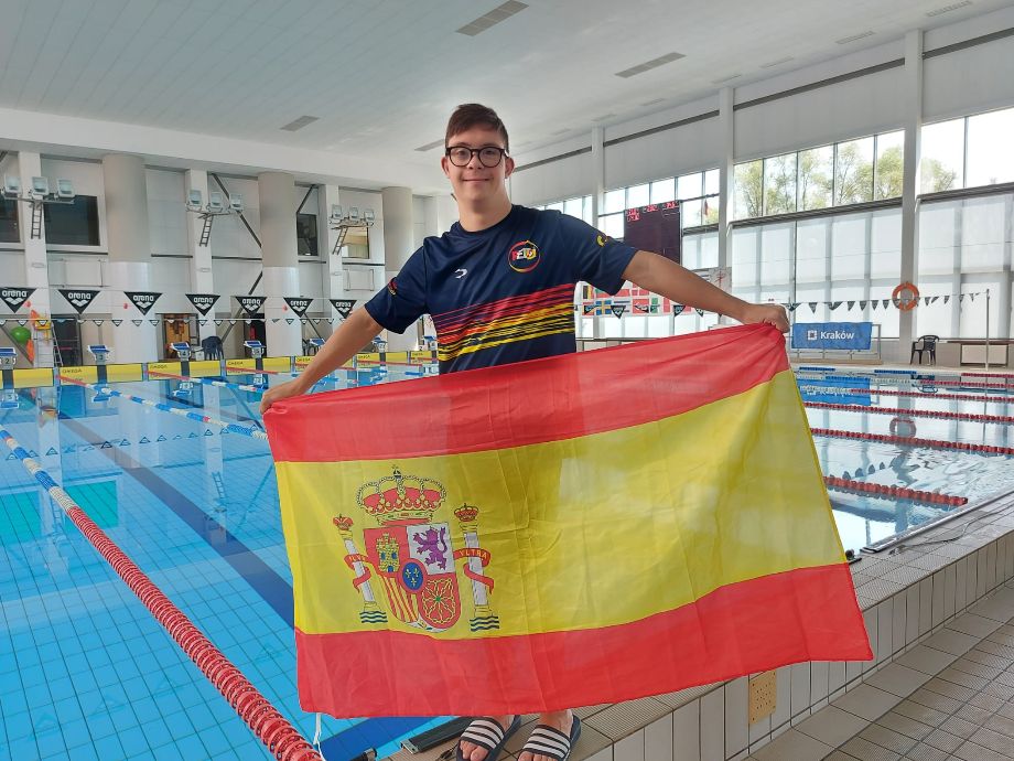 El nadador cacereño Guillermo Gracia consigue 12 oros y 2 platas en el Campeonato de Europa VIRTUS
