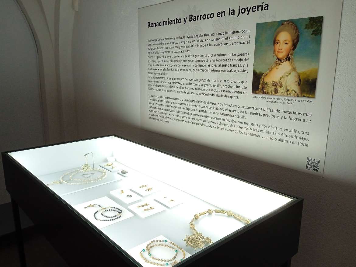 El Museo de Cáceres organiza visitas guiadas para conocer la joyería de filigrana cacereña