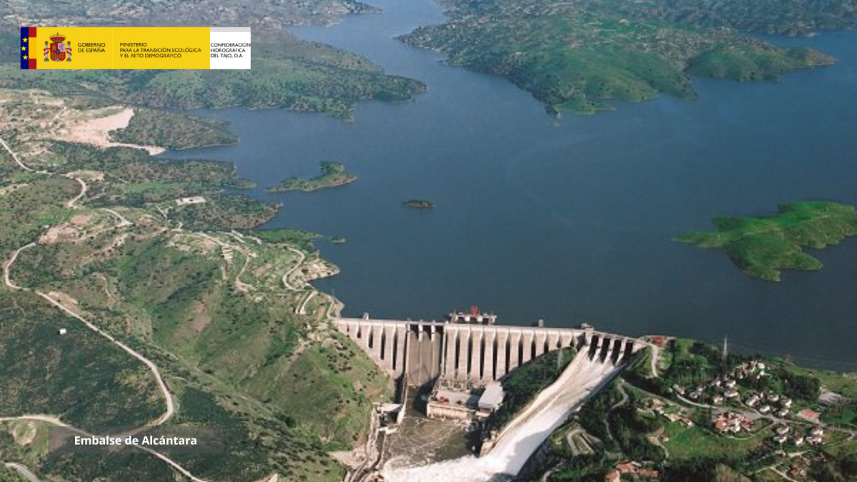 Las reservas hídricas del río Tajo se encuentran al 38,8% de su capacidad máxima