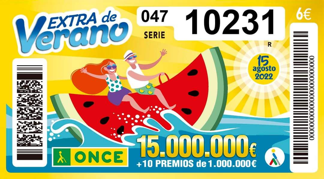 El Sorteo Extraordinario de Verano de la ONCE reparte 400.000 euros en Cáceres