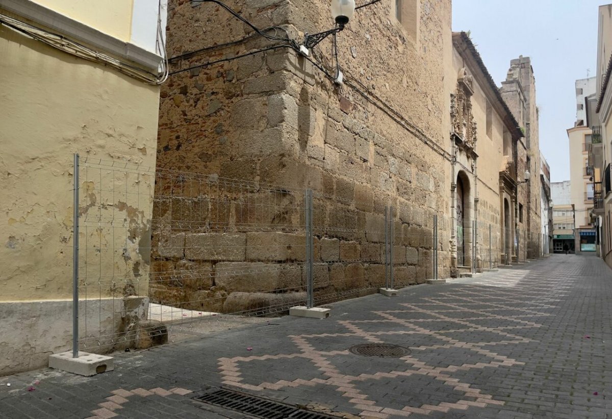 Modificaciones de tráfico en el entorno del Convento de las Concepcionistas de Mérida