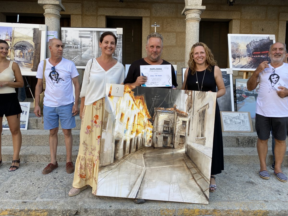 El andaluz Abraham Pinto gana el Certamen Internacional de Dibujo y Pintura de Coria