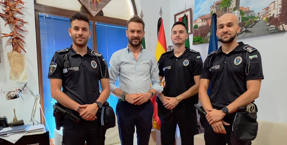 Jaraíz de la Vera cuenta con tres nuevos agentes de Policía Local