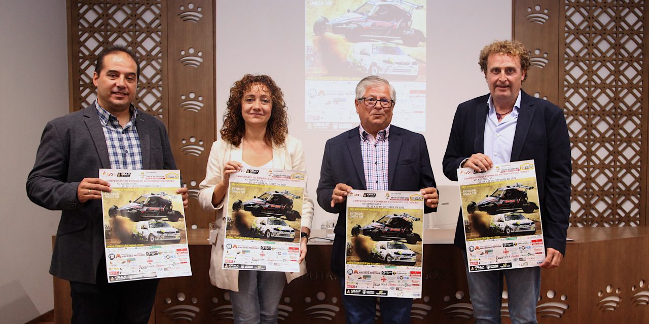 Jerez de los Caballeros acogerá la última prueba del Campeonato de España de Autocross