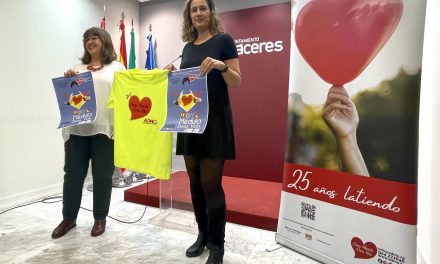 Cáceres colabora con la Asociación para la Donación de Médula Ósea de Extremadura para concienciar sobre la necesidad de la donación
