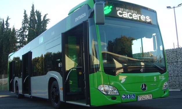 Cáceres rebajará un 50% el precio del autobús urbano a partir de febrero