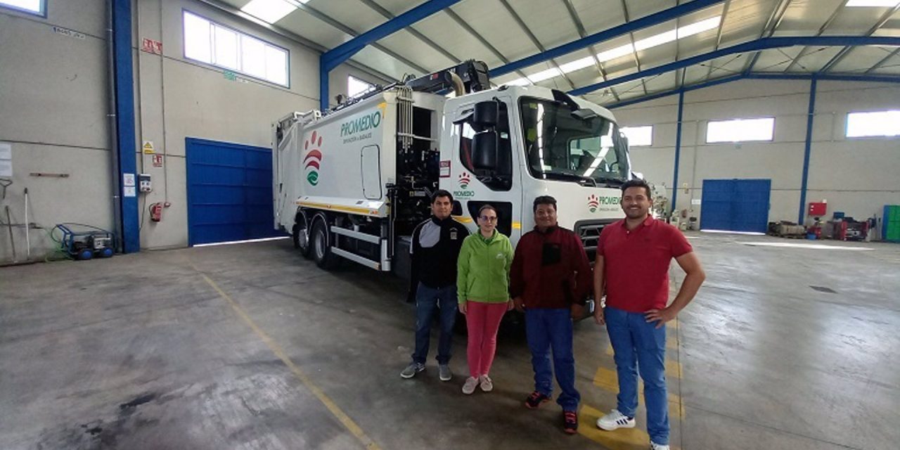 Pasantes bolivianos realizan sus prácticas en el Consorcio Promedio de la Diputación de Badajoz