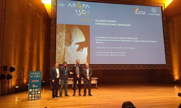 El proyecto arqueológico Pradocastaño de Sierra de Gata recibe en Valladolid un premio nacional
