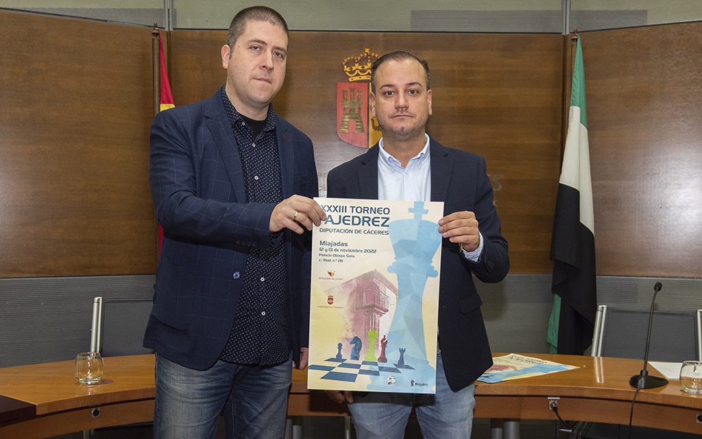 Miajadas acoge este fin de semana el XXXIII Torneo Diputación de Cáceres de Ajedrez