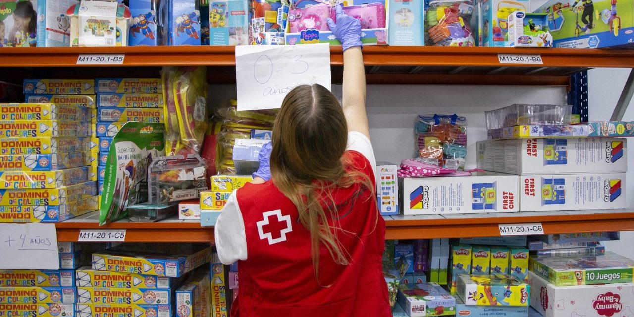 Cruz Roja Extremadura inicia la campaña de recogida de juguetes para niños en situación de vulnerabilidad