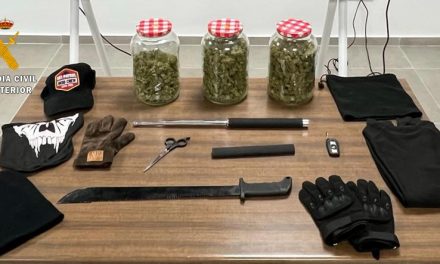 Cuatro detenidos por atacar con un machete a un hombre al que intentaron robar un kilo de marihuana