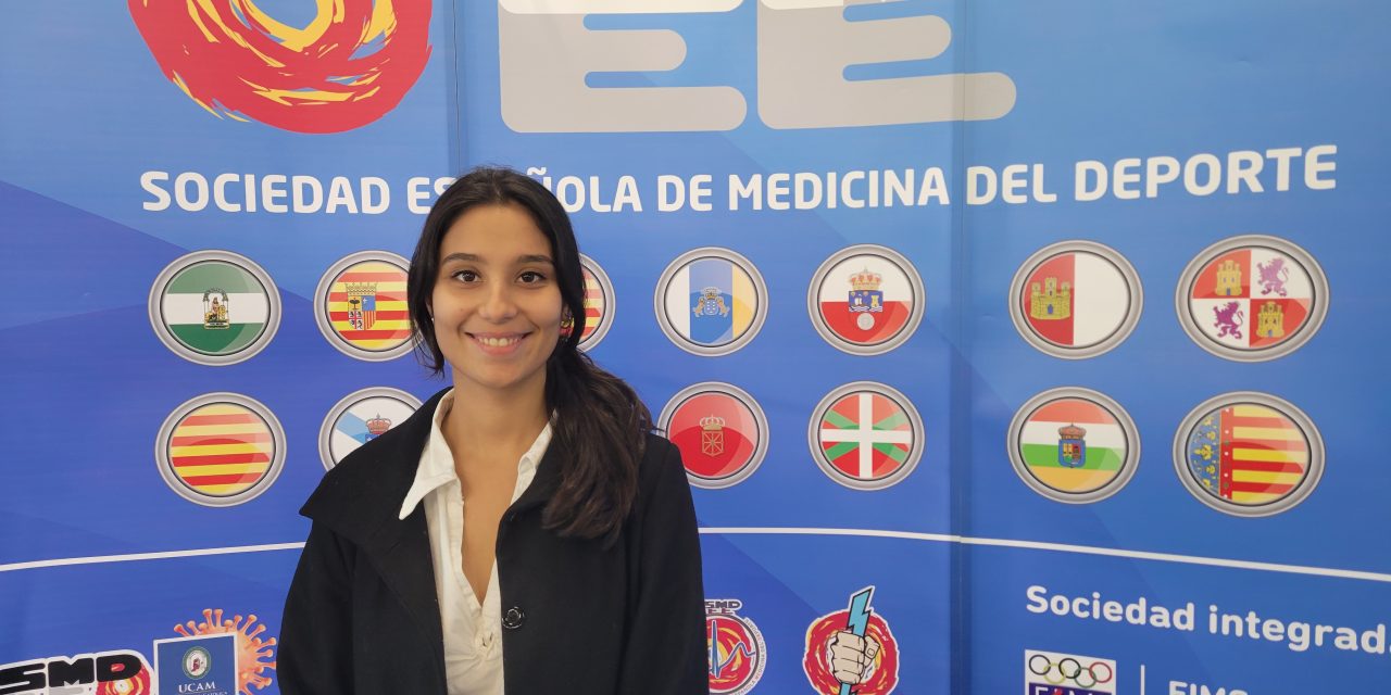 Una alumna de la Facultad de Medicina de la UEx es galardonada en las X Jornadas Internacionales de Medicina del Deporte