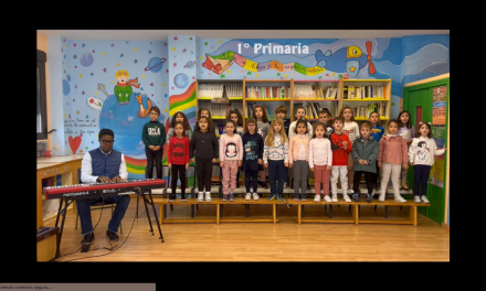 VIDEO: Así suena el piano de un Grammy Latino y las voces de los escolares del Cervantes de Moraleja