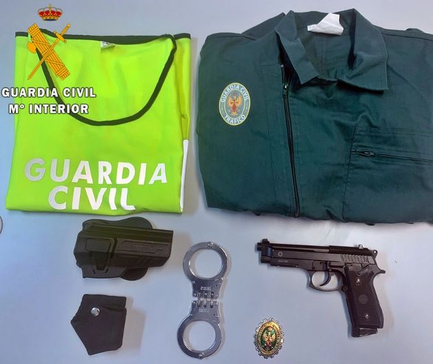 Detenido un vecino de Badajoz que se hacía pasar por Guardia Civil