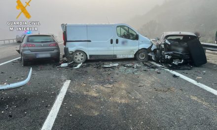 Reabierta la autovía EX-A1 a su paso por Galisteo tras los accidentes de tráfico causados por la niebla