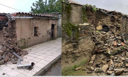 El Ayuntamiento de Torrejoncillo alerta del peligro de derrumbe de tapias y muros de piedra